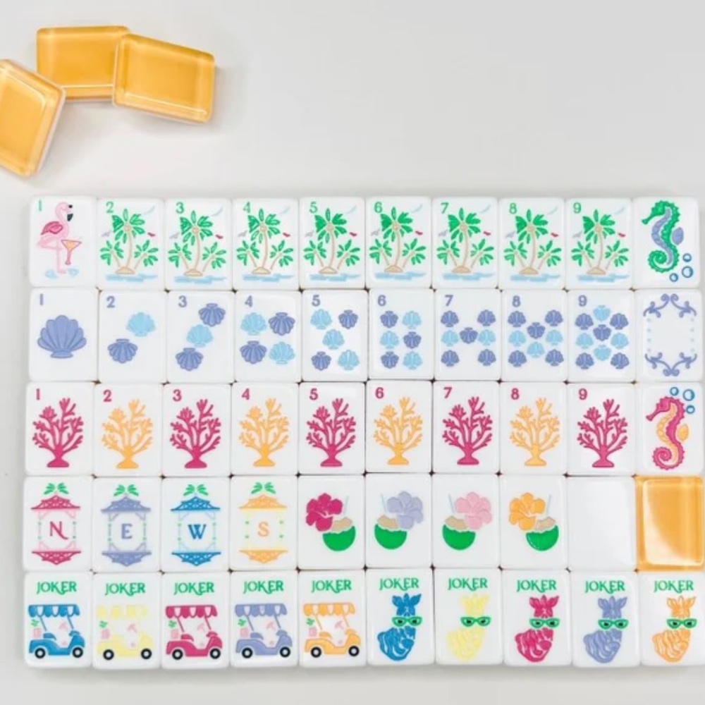 Bam! Let's Mahjong Palm Royale Tile Collection